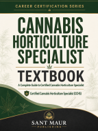 Cannabis Horticulture Specialist Textbook Cover